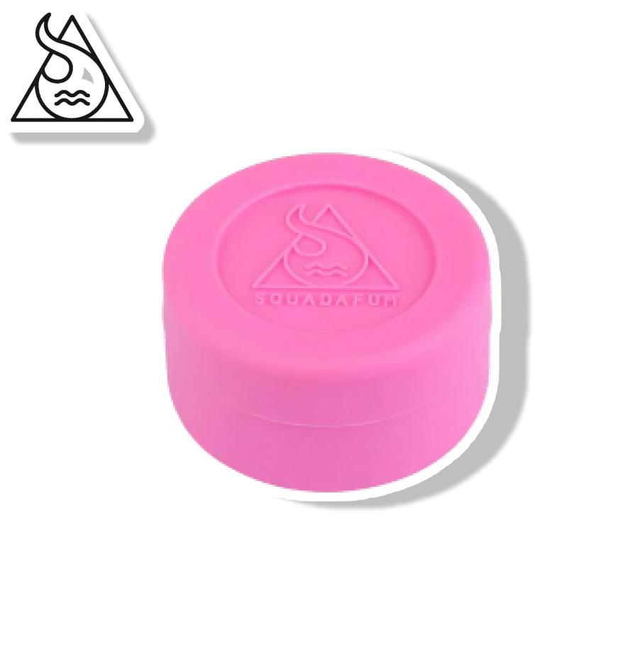 SQUADAFUM CONTAINER SILICONE REDONDO - ROSA CLARO