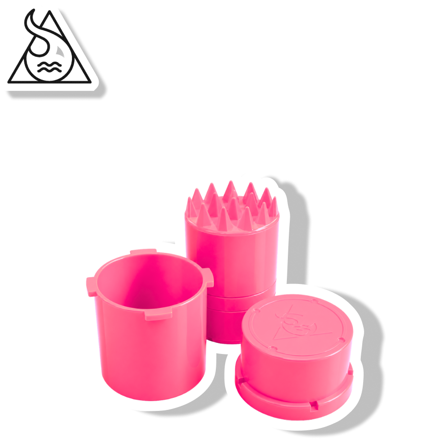 SQUADAFUM TRITURADOR POT POLIPROPILENO - ROSA CLARO