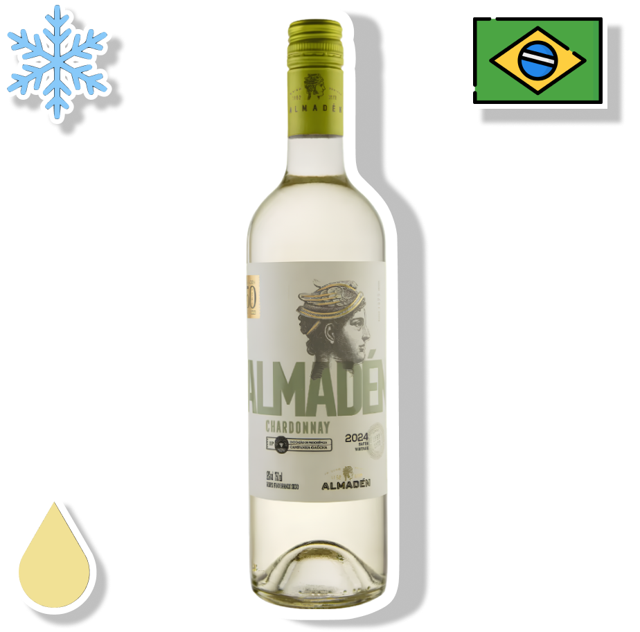 ALMADÉN GARRAFA 750ML - CHARDONNAY