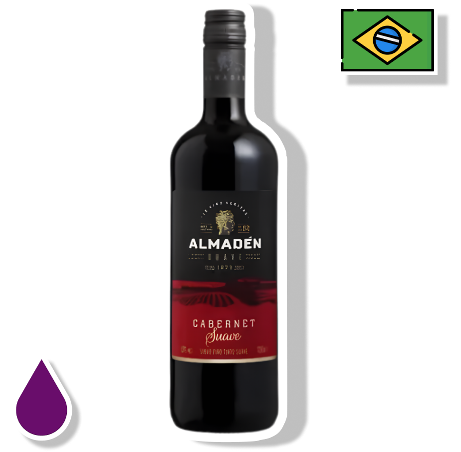 ALMADÉN GARRAFA 750ML - CABERNET SUAVE