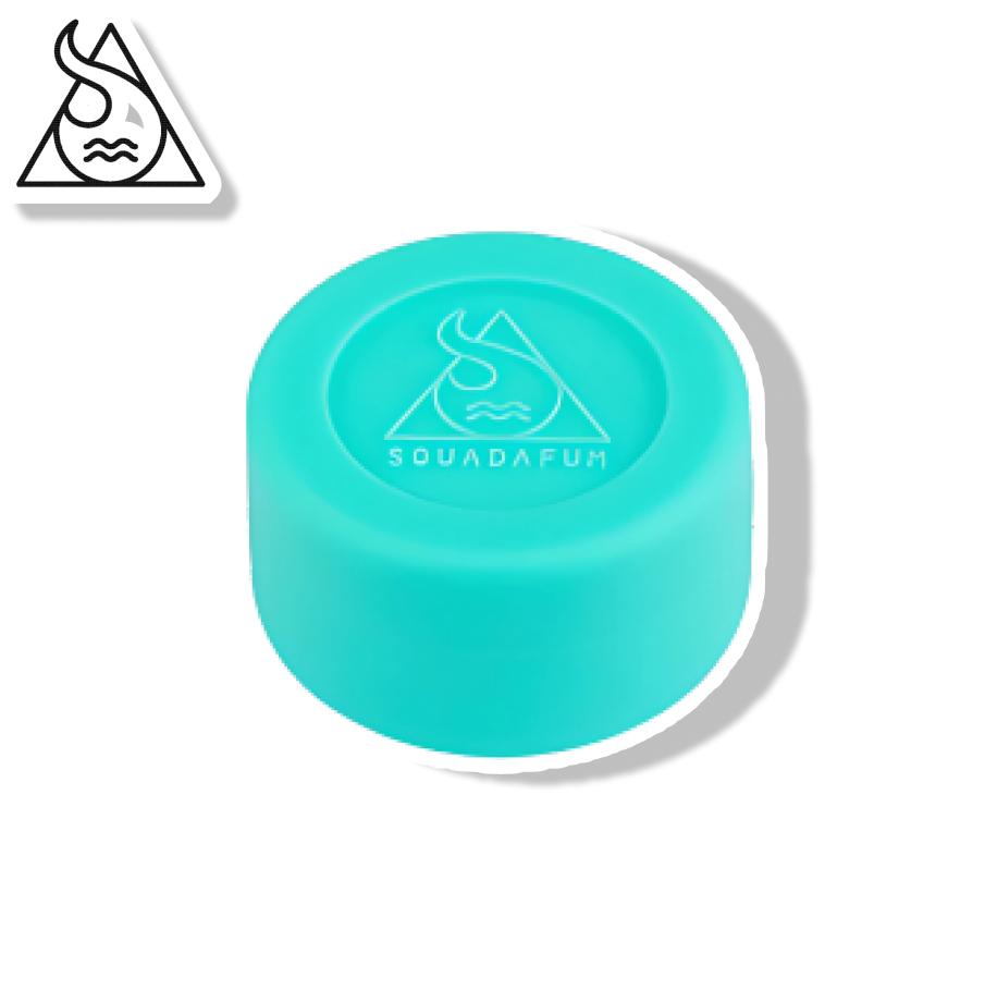 SQUADAFUM CONTAINER SILICONE REDONDO - VERDE CLARO