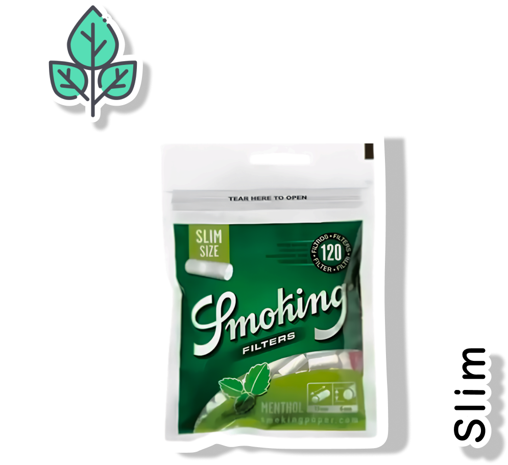 SMOKING FILTRO SABORIZADO - MENTHOL