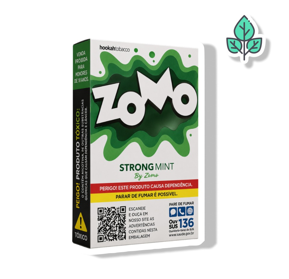 ZOMO ESSÊNCIA P/ NARGUILÉ - STRONG MINT