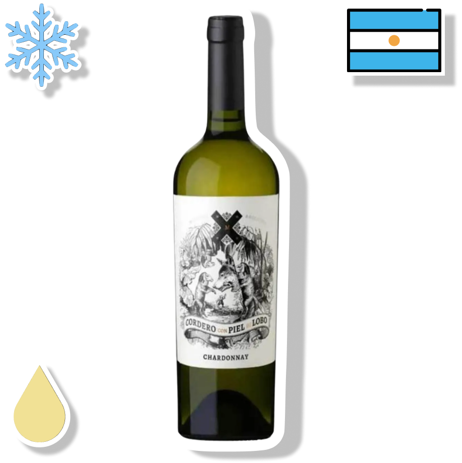 CORDERO CON PIEL DE LOBO GARRAFA 750ML - CHARDONNAY