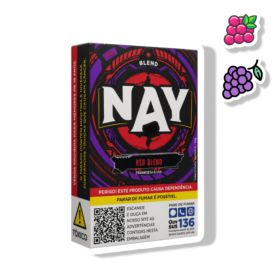 NAY ESSÊNCIA P/ NARGUILÉ - RED BLEND