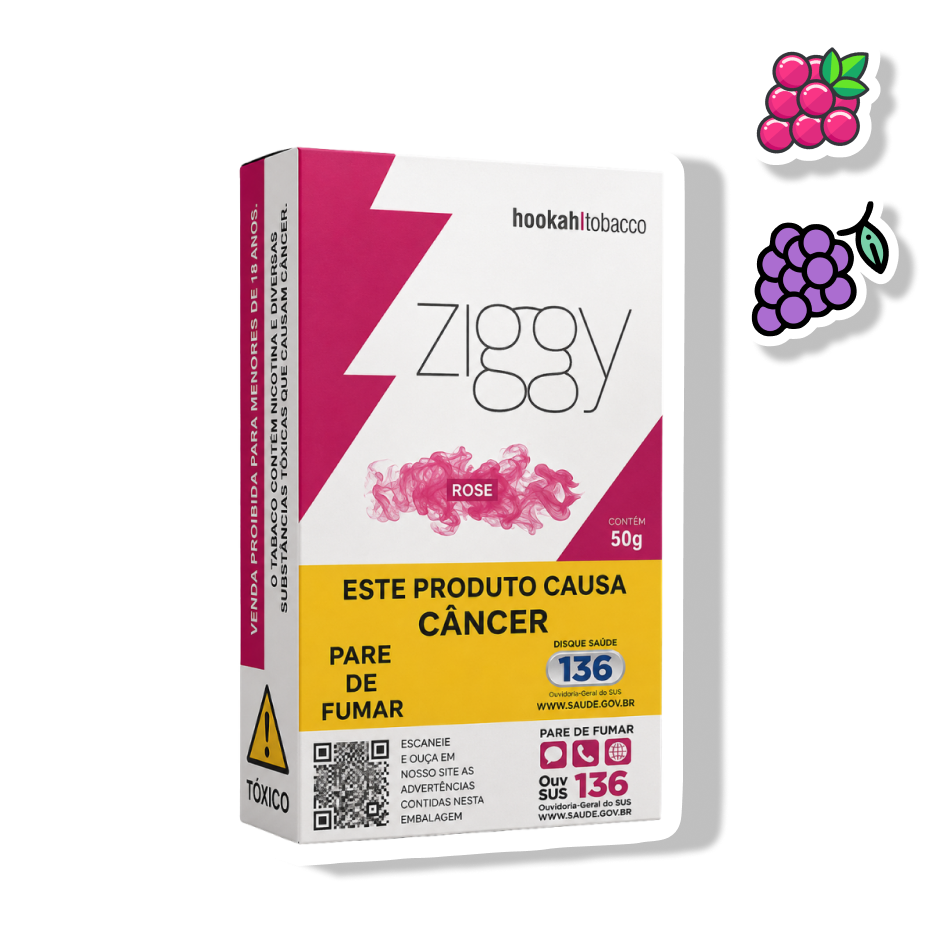 ZIGGY ESSÊNCIA P/ NARGUILÉ - BERRY