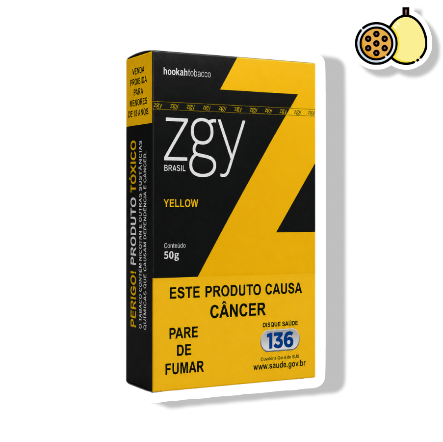 ZIGGY ESSÊNCIA P/ NARGUILÉ - YELLOW