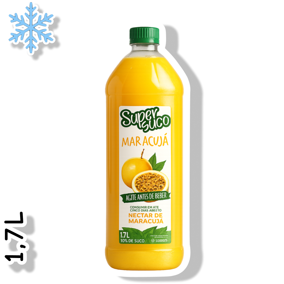SUPER SUCO PET 1.7L - MARACUJÁ