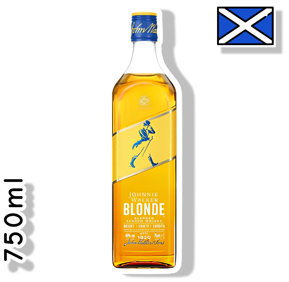 JOHNNIE WALKER GARRAFA 750ML - BLONDE