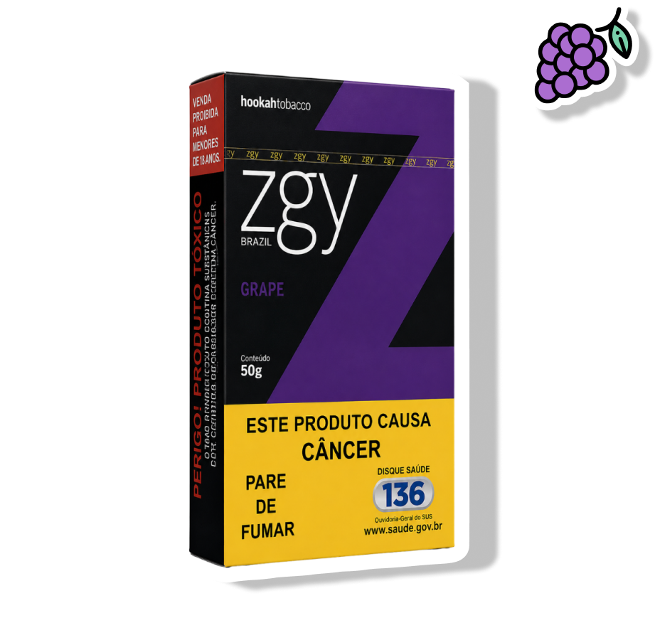 ZIGGY ESSÊNCIA P/ NARGUILÉ - GRAPE