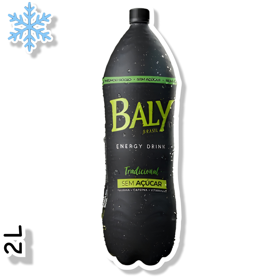 BALY ENERGÉTICO PET 2L - TRADICIONAL SEM AÇÚCAR
