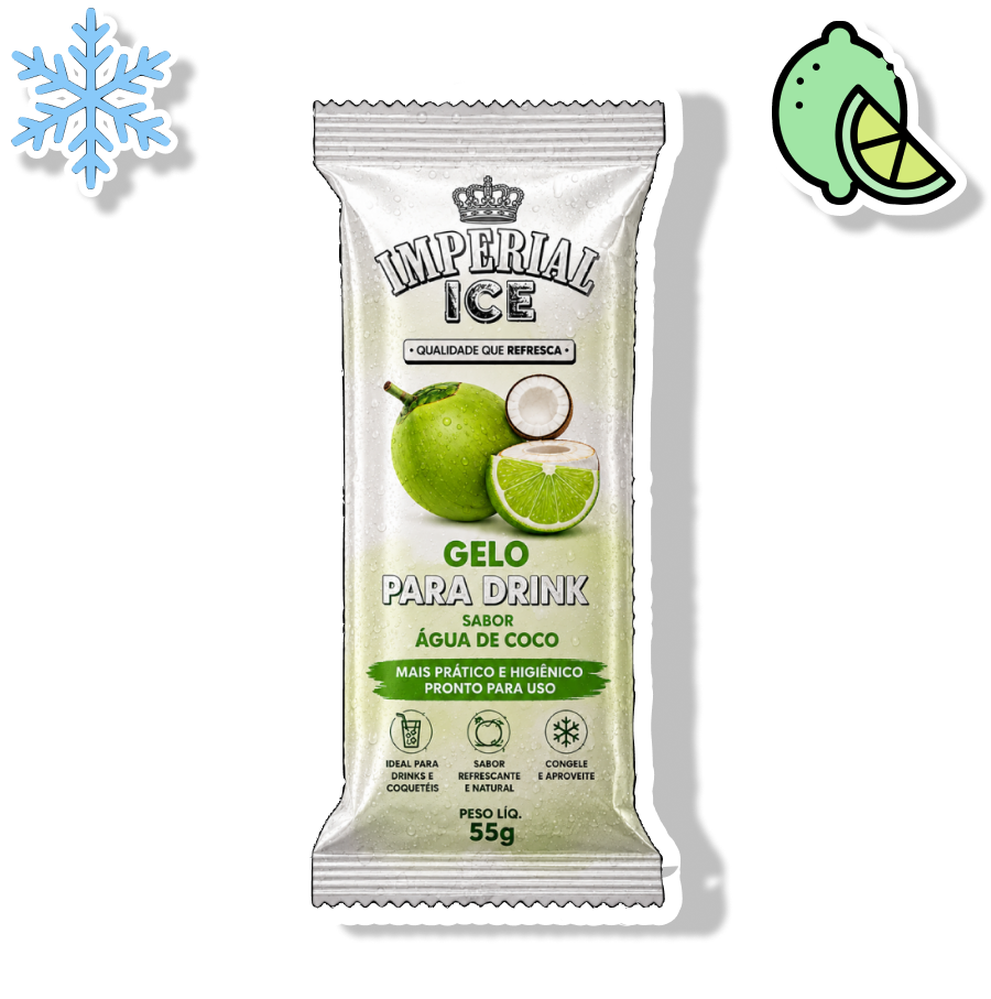 IMPERIAL ICE GELO SABORIZADO - LIMÃO